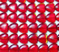 Flame Red Glass Hearts - 13.5mm